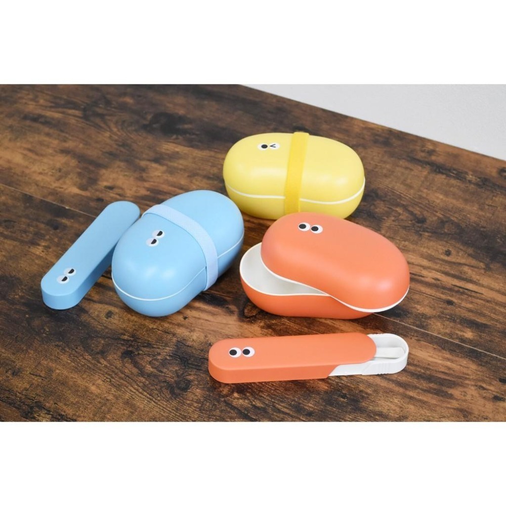 ✨眼睛餐具組👀✨現貨 日本製 餐具 叉子 湯匙 日本餐具組 露營餐具 露營用具 環保餐具 尖頭筷子 外出餐具 餐具組-細節圖5