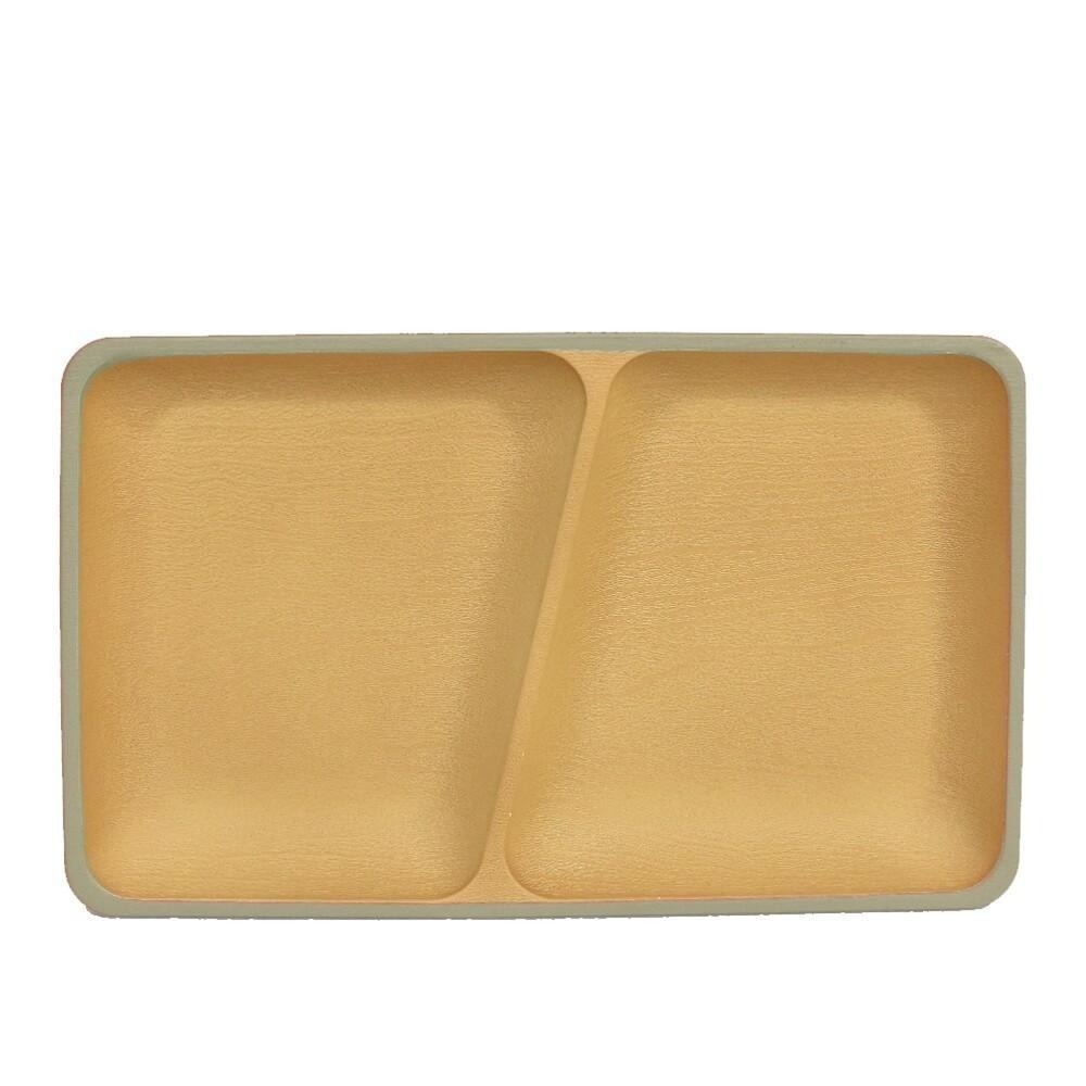 ✨抗菌長形分隔盤✨現貨 餐盤 碗盤  盤子 餐具 露營餐具 日本盤子 日本餐具 分隔盤 日本餐盤 分隔餐-細節圖7