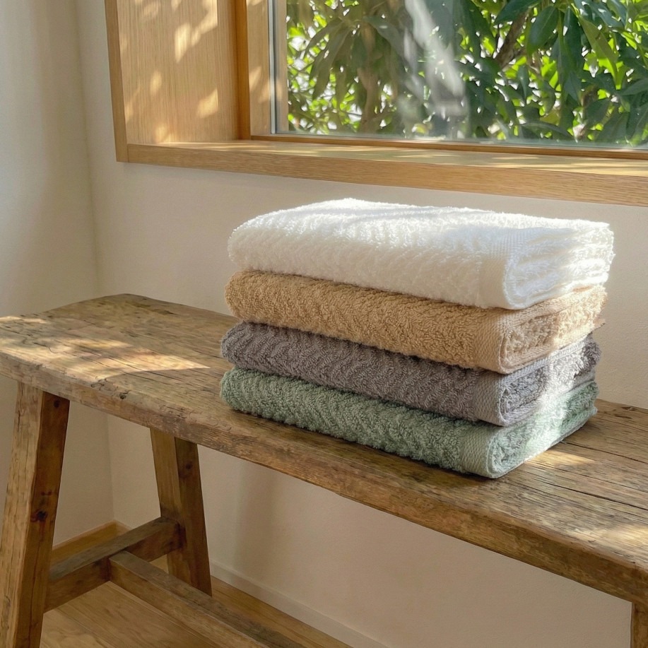 ✨斜紋編織毛巾✨台灣現貨 毛巾 浴巾 今治謹製 今治浴巾 日本今治 吸水毛巾 速乾浴巾 純棉毛巾 飯店毛巾  洗臉巾-細節圖9