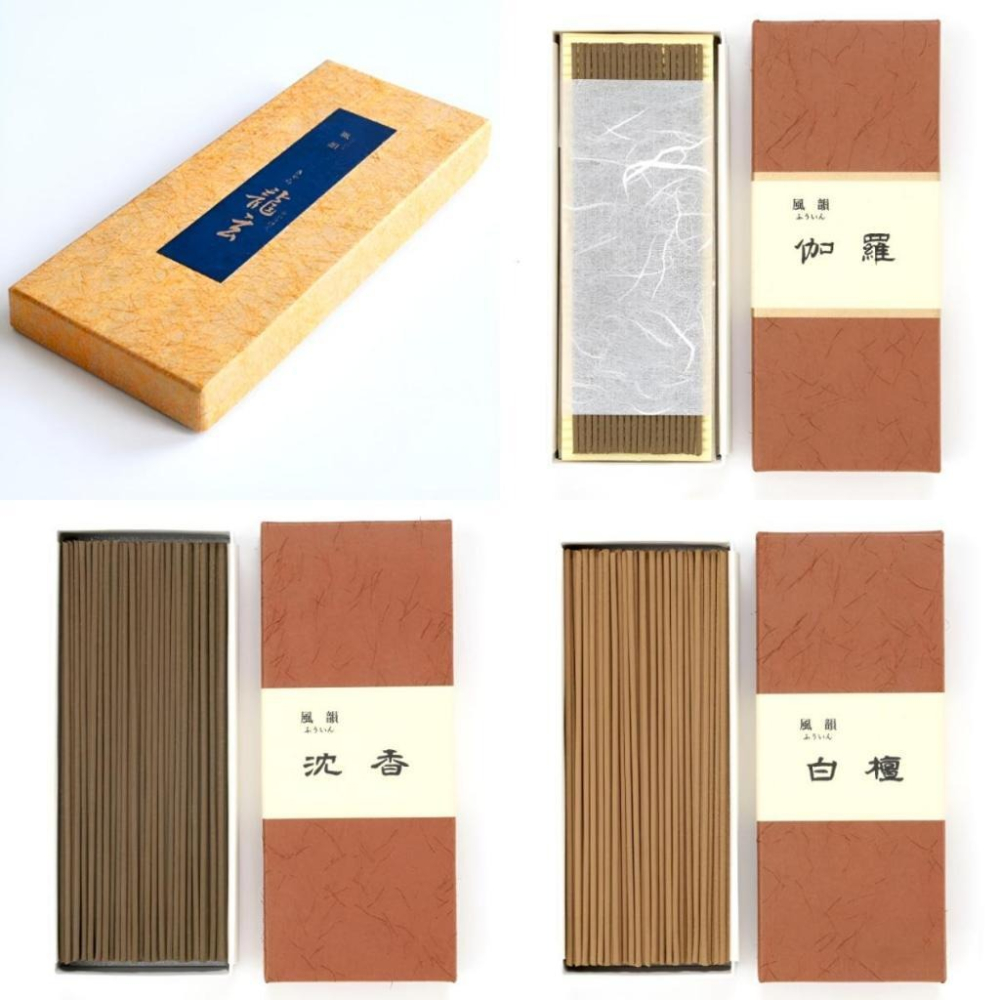 ✨みのり苑✨現貨 線香 檀香 薰香 沉香 白檀 臥香 老山檀香 檜木 日本線香 微煙線香 天然線香 手工線香 京都線香-細節圖3