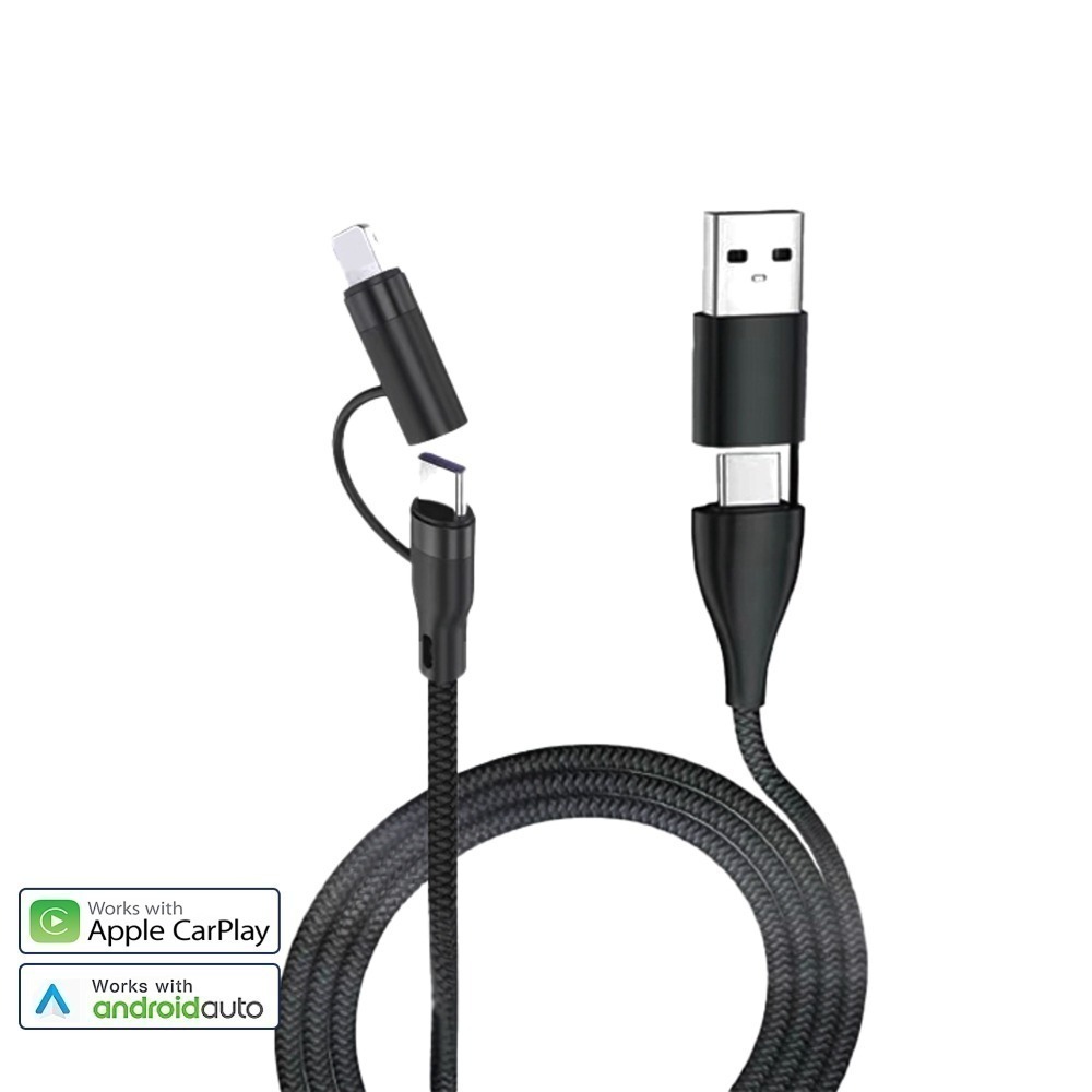 【昕展】 CarPlay 數據線 充電線 編織 Type-C 蘋果 PD USB CRV HRV FIT 周邊 配件-細節圖2