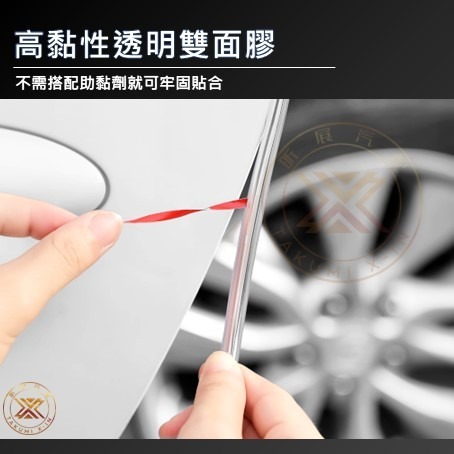 【昕展】 台灣現貨 隱形 車門 靜音 防撞 膠條 防撞條 防撞膠條 高清 高透 氣密 醫療級 改裝 配件 必備-細節圖7