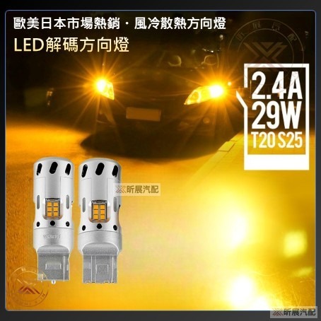 【昕展】 HRV3 適用 爆亮 LED 方向燈 T20 配件 HRV CRV5 CRV5.5 FIT4-細節圖2