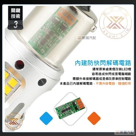 【昕展】 HRV3 適用 爆亮 LED 方向燈 T20 配件 HRV CRV5 CRV5.5 FIT4-細節圖6