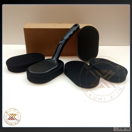 【昕展】 長柄 輪胎海綿刷 輪胎刷 多功能 替換式 海綿 鋁框 輪框 輪胎 清潔 打蠟 上油 洗車 洗車百貨-細節圖8