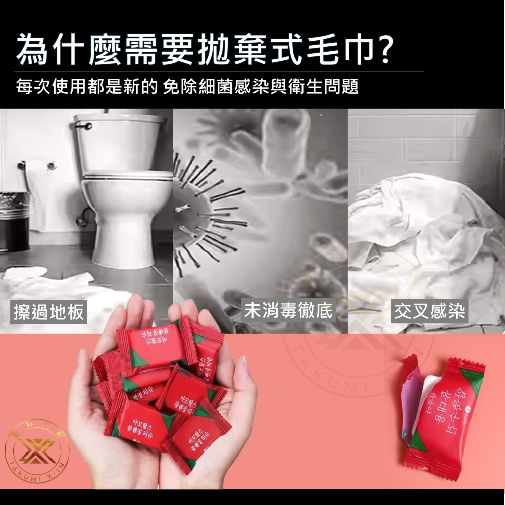 【昕展】台灣現貨 親膚壓縮毛巾 旅行毛巾 獨立包裝 加大加厚 洗臉巾 生活百貨 出國必備 路跑 環島 遊學 進香必備-細節圖3