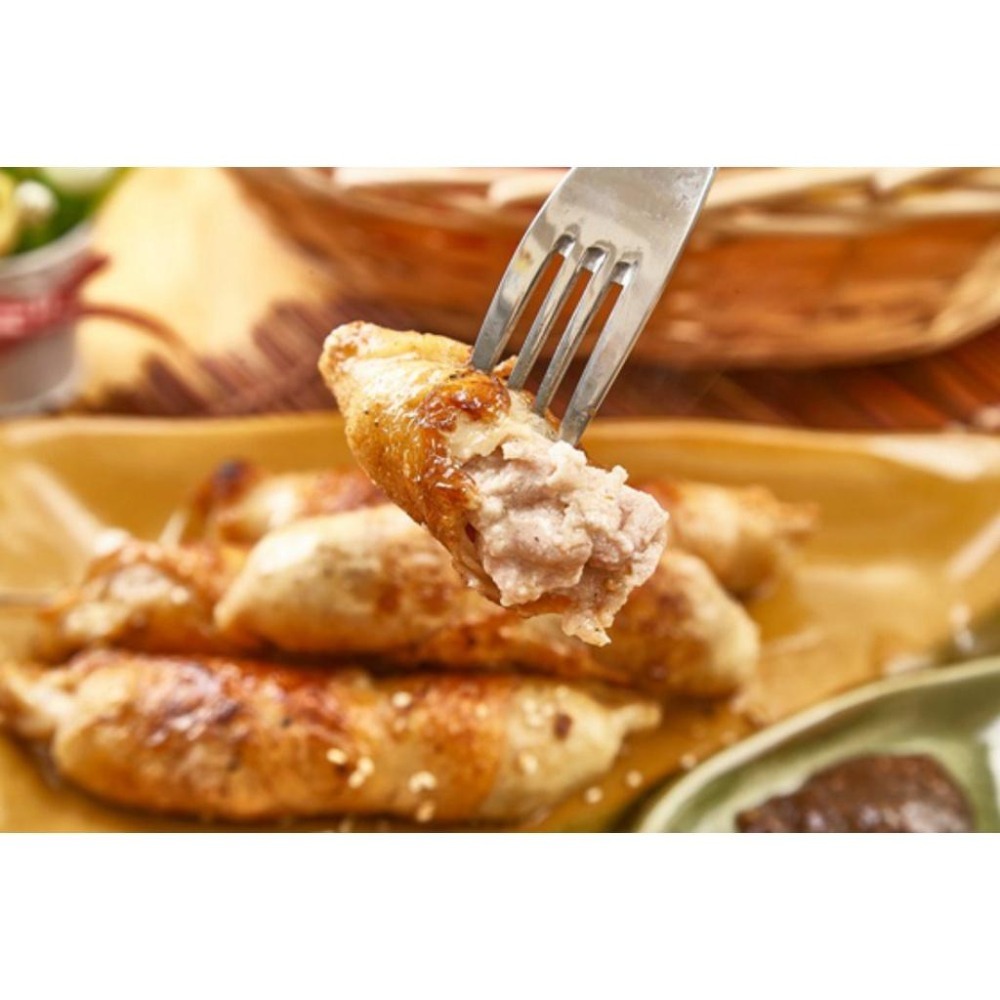 《冷凍》黃金雞腿捲(480g±10%/6條/包)  【現貨 附發票】-細節圖7