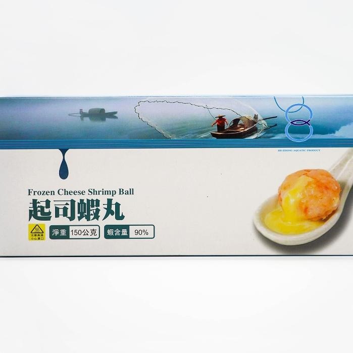 《冷凍》起司蝦丸(150g/盒)(10顆)【現貨 附發票】-細節圖4
