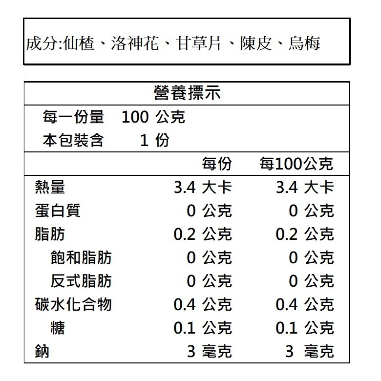 新光 黑豆決明子麥茶/洛神酸梅湯/青草茶/仙草茶 (100g)【現貨 附發票】-細節圖8