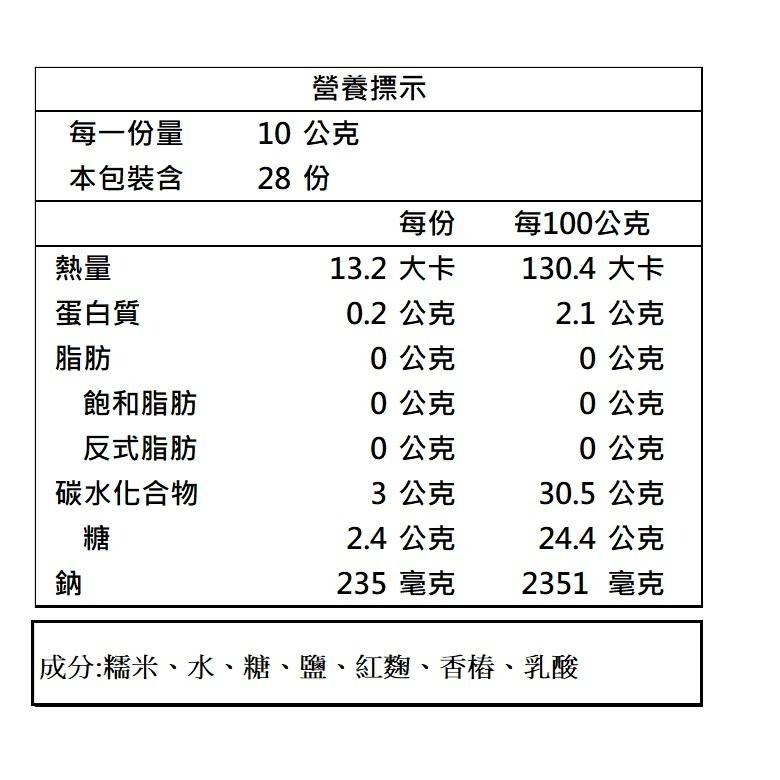 狀元 紅糟醬 (純素) (280g)【現貨 附發票】-細節圖3