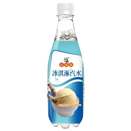 金蜜蜂  冰淇淋汽水/加鹽沙士/橘子汽水/葡萄汽水(500ml/罐)【超取上限8瓶】【現貨 附發票】-冰淇淋汽水