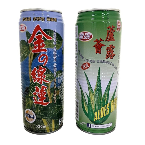 雅露 金線蓮 / 蜂蜜蘆薈露 520ml/罐【現貨 附發票】