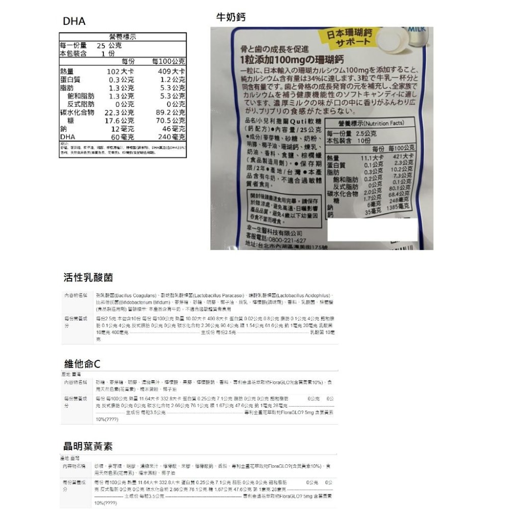 小兒利撒爾Quti軟糖系列 (25g/包)【現貨 附發票】-細節圖2