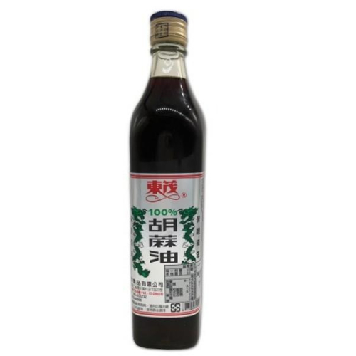 《東茂》100%胡麻油 (520ml)【現貨 附發票】