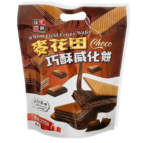 麥花田 威化餅-起司風味/巧克力風味(275g/包)【現貨 附發票】-細節圖3