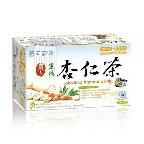 京工 蓮藕杏仁茶(奶素)10入 (30g*10包/盒)【超取上限6盒】-細節圖2