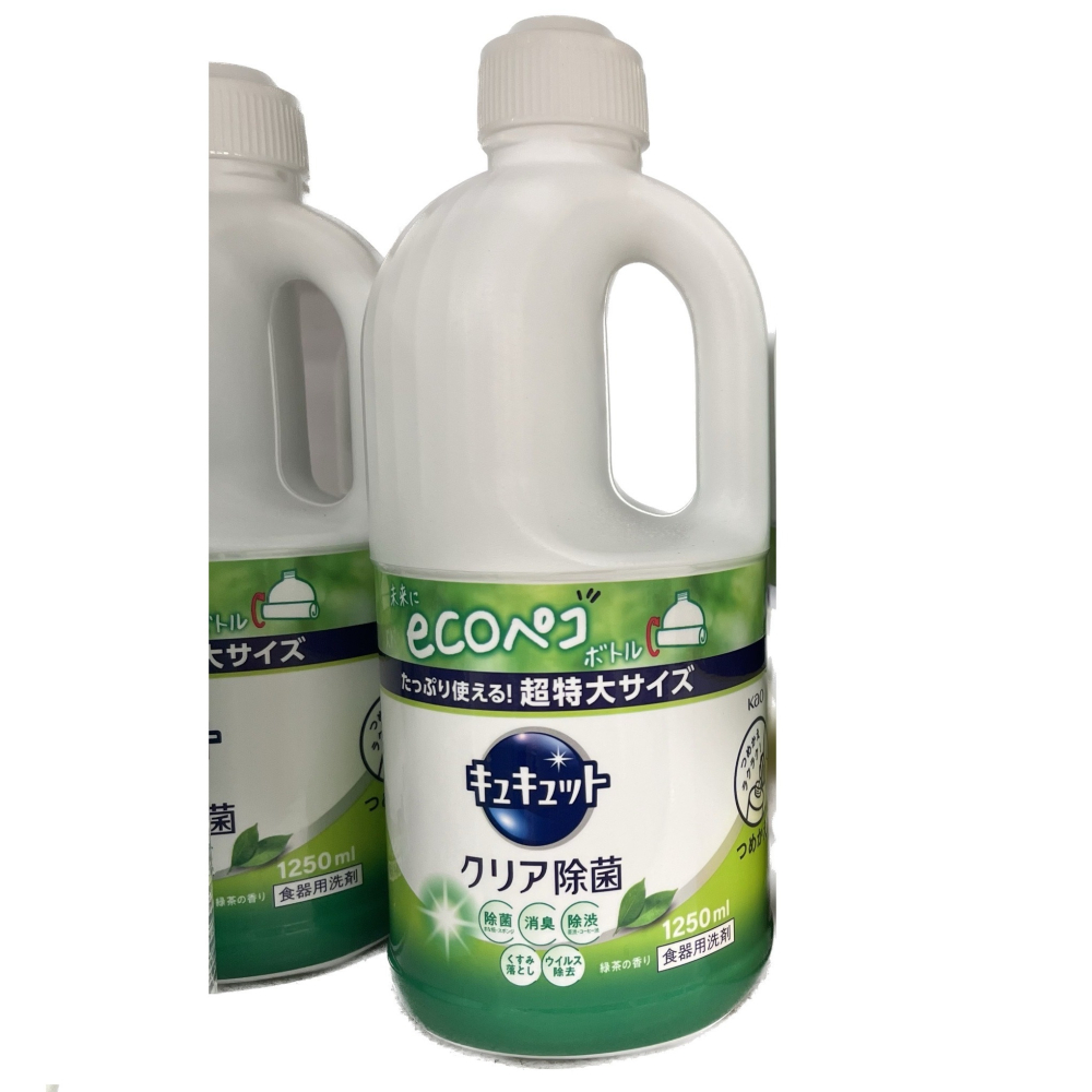 KAO 超濃縮洗碗精 (麝香葡萄/除菌綠茶/除菌檸檬) 1250ml【現貨 附發票】【超取上限3瓶】-細節圖2