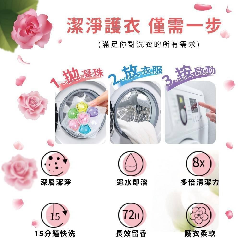 Finetech洗衣膠囊  自然花香/典雅花香(30顆/盒)【現貨 附發票】-細節圖3