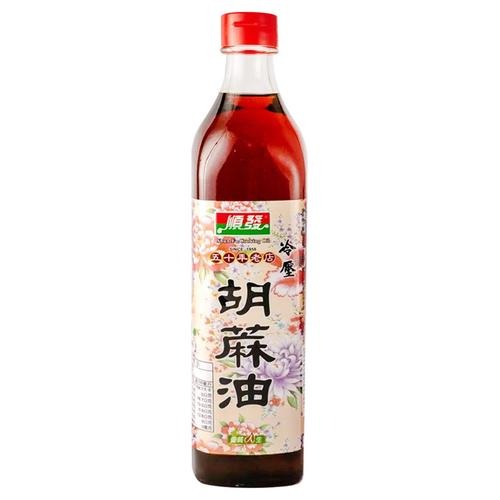 順發 冷壓 胡麻油/芝麻香油 (520ml)【現貨 附發票】-細節圖3