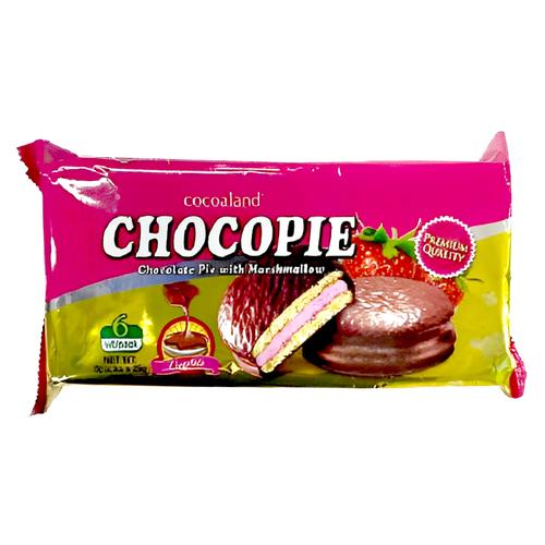 Cocoaland 巧克力風味派 (巧克力/黑巧克力/草莓巧克力) 150g/包【現貨 附發票】-細節圖4