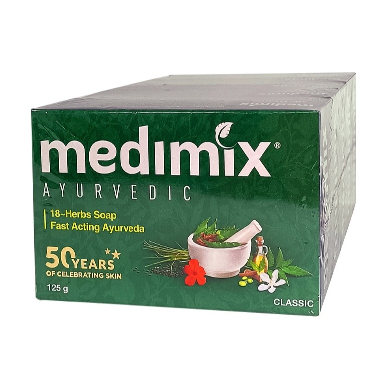《Medimix》草本美膚皂 寶貝/溫和/檀香(125gX5入/組)【現貨 附發票】-規格圖1