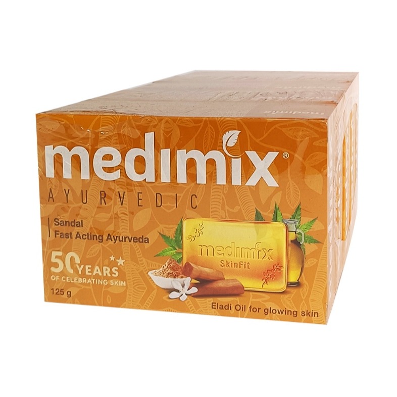 《Medimix》草本美膚皂 寶貝/溫和/檀香(125gX5入/組)【現貨 附發票】-檀香