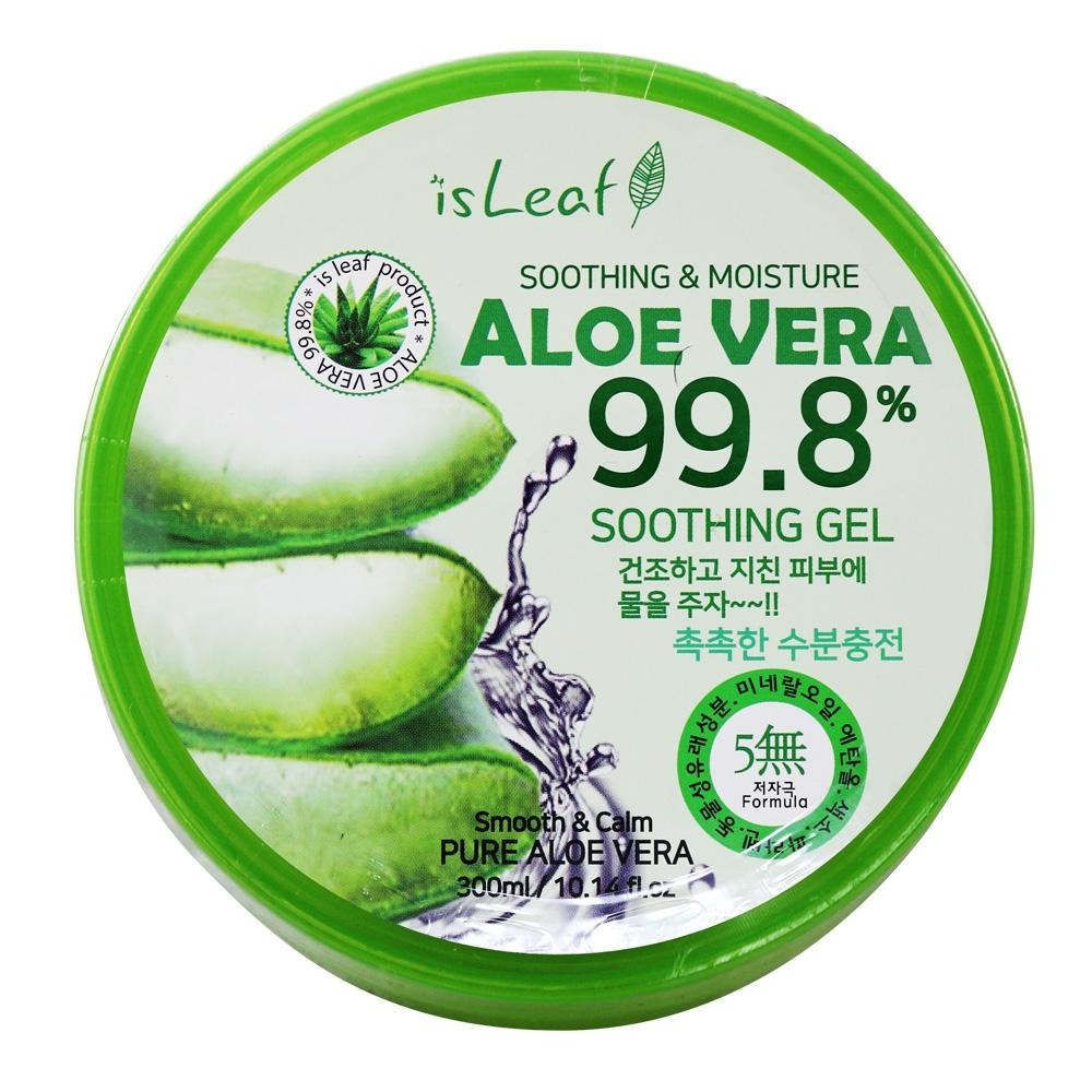 韓國isLeaf 蘆薈/維他命保濕凝凍(300ml/罐)-細節圖2