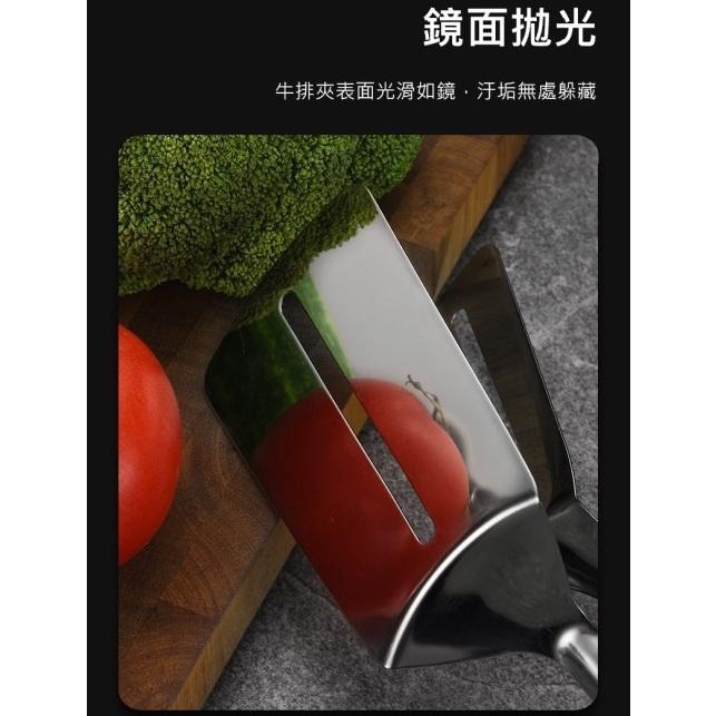 304不鏽鋼煎鏟夾 (長柄單孔款)【現貨 附發票】-細節圖4