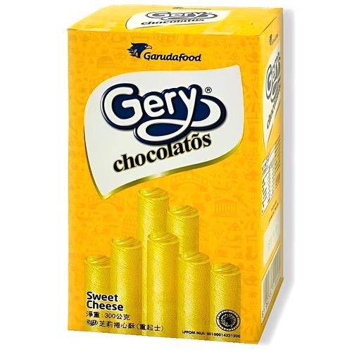 Gery芝莉 捲心酥-黑巧克力味/重起士(280g/盒)【現貨 附發票】-細節圖2