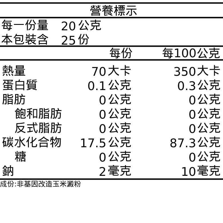 義峰-玉米澱粉(500g/包)【現貨 附發票】-細節圖2