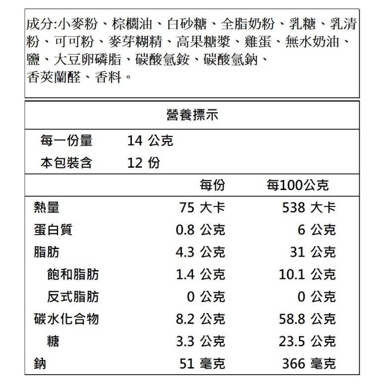 福伯夾心曲奇餅 牛奶味/巧克力 (168g/盒) 【現貨 附發票】-細節圖5