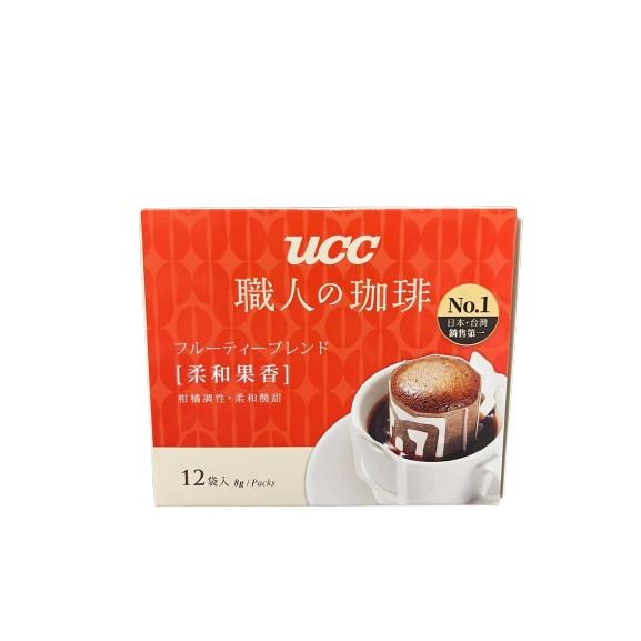 UCC 職人濾掛式咖啡 (炭燒/典藏/法式/柔和果香) 8g*12入/盒-細節圖3