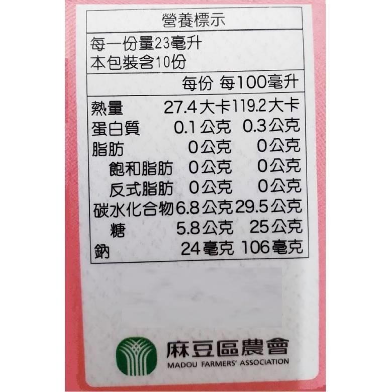 麻豆農會 沾醬系列 230ml (柚香和風/淬釀柚香/醇釀酪梨)-細節圖5
