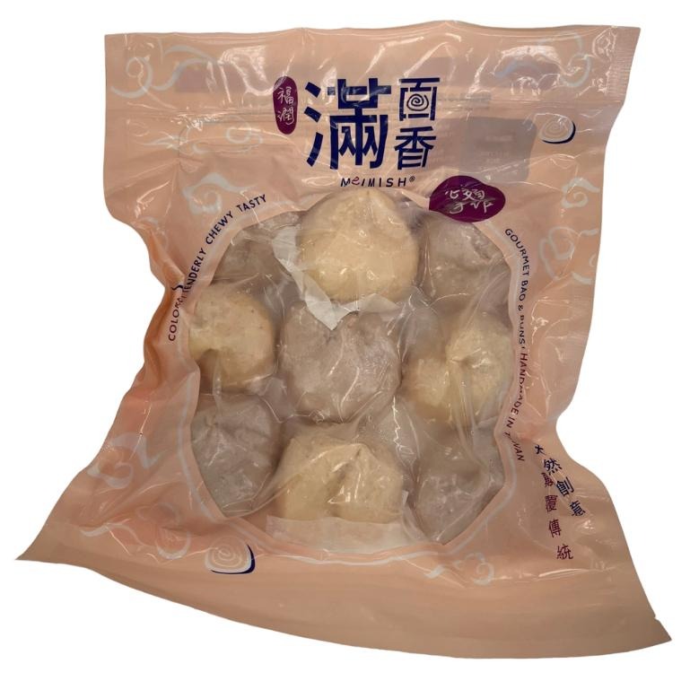 《冷凍》滿面香 沖繩黑糖饅頭/麻糬芝麻銀三角/梅乾菜肉包/滿趣小樂桃(400g-450g/包)【現貨 附發票】-細節圖4