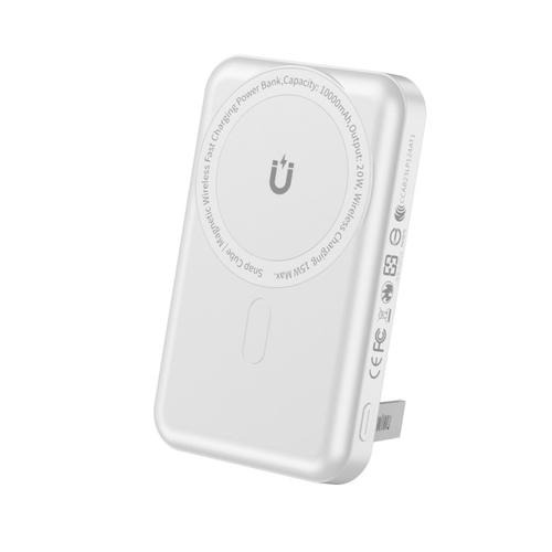 WiWU 磁吸無線充 行動電源 (白/藍) WE-PB-04TW 【現貨 附發票】-細節圖2