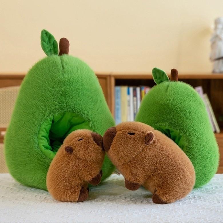 卡皮巴拉酪梨款(35cm/45cm)【現貨 附發票】-細節圖3