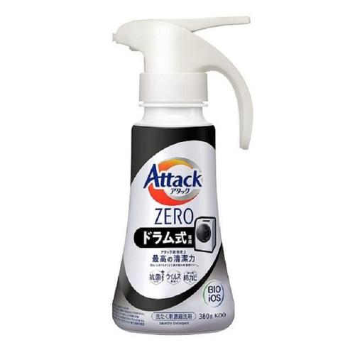 KAO Attack ZERO超濃縮洗衣精(單手按壓式) 380g【現貨 附發票】-細節圖3