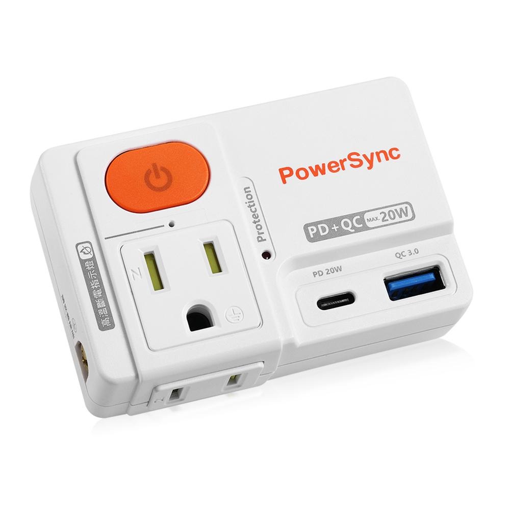 PowerSync 群加 2P+3P 高溫斷電PD+QC快充壁插(TCM12Q9)【現貨 附發票】-細節圖9