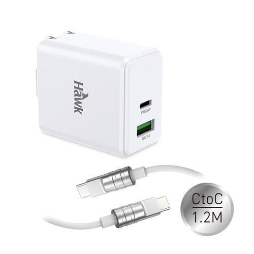 Hawk 25W PD快速充電組【現貨 附發票】-細節圖2