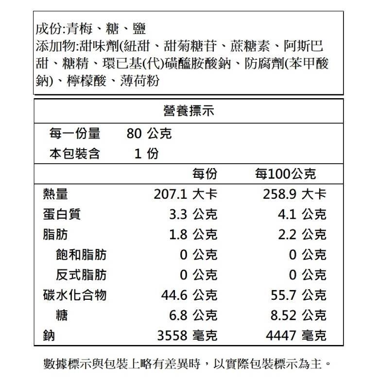 覓果子 冰梅/拿鐵咖啡梅/紹興梅 80-300g 【現貨 有發票】-細節圖5