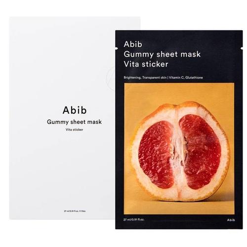 Abib 口香糖面膜 10片/盒 (牛奶/魚腥草/維他命/積雪草)【現貨 附發票】-細節圖4