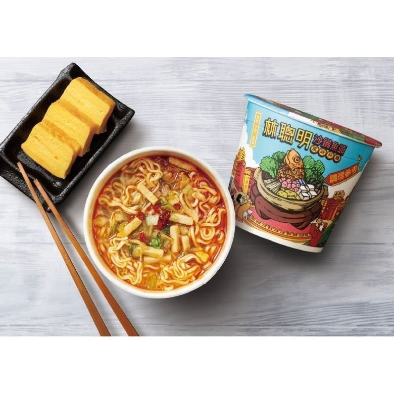 林聰明沙鍋魚頭風味杯麵62g*24杯 (效期2026/1/15)【現貨】-細節圖2