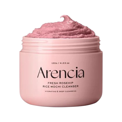 ARENCIA年糕潔面乳(綠意清新/大米珍珠/皇家玫瑰果) 120g平行輸入【現貨】-規格圖1