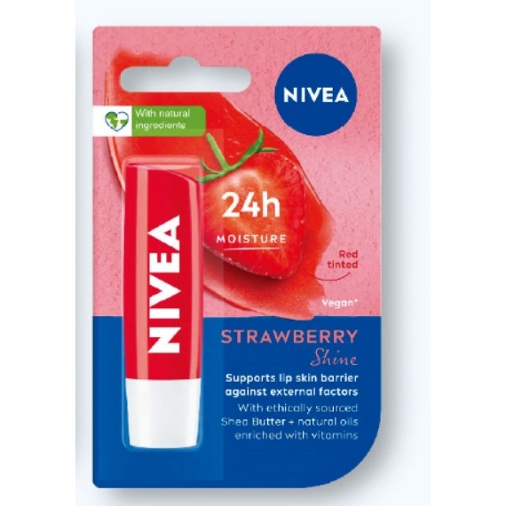 NIVEA妮維雅護唇膏(草莓/櫻桃)香味4.8g【現貨】-規格圖3