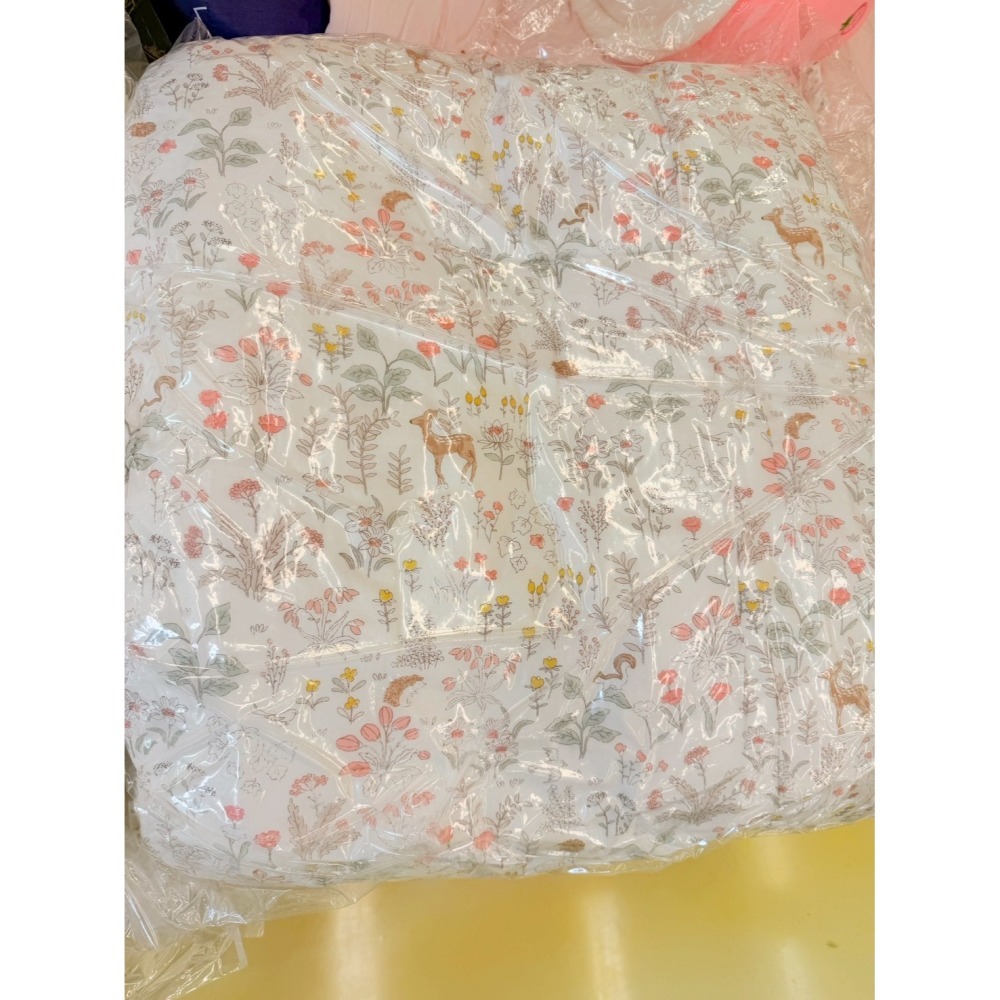【現貨】韓國製 森林花境 100%天絲莫代爾厚款四季被 韓國被-粉/藍-細節圖4