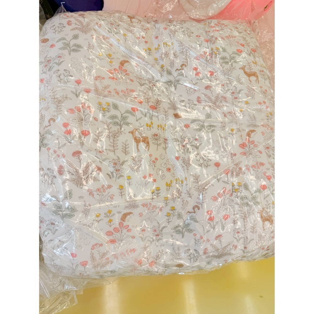 【現貨】韓國製 森林花境 100%天絲莫代爾厚款四季被 韓國被-粉/藍-規格圖9