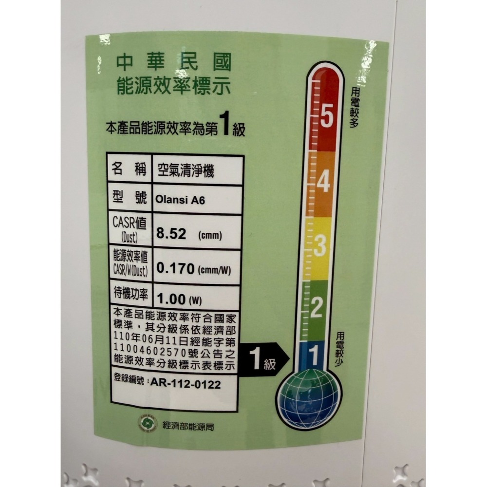 【免運】Olansi A6 立即淨 抑菌空氣清淨機【現貨】-細節圖4