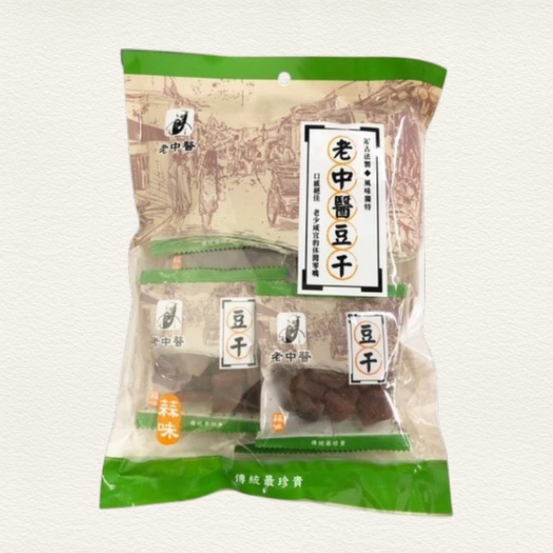 老中醫豆干-中丁/蒜味/印干 250g【現貨】-細節圖3