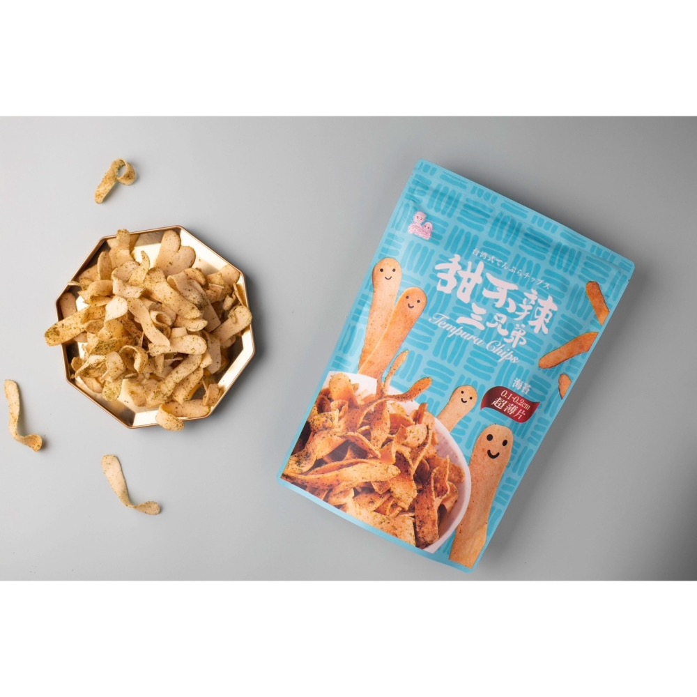 珍寶甜不辣三兄弟(小麻小辣/經典椒鹽/梅粉/海苔蒜味)100g±5g【現貨 附發票】-細節圖3