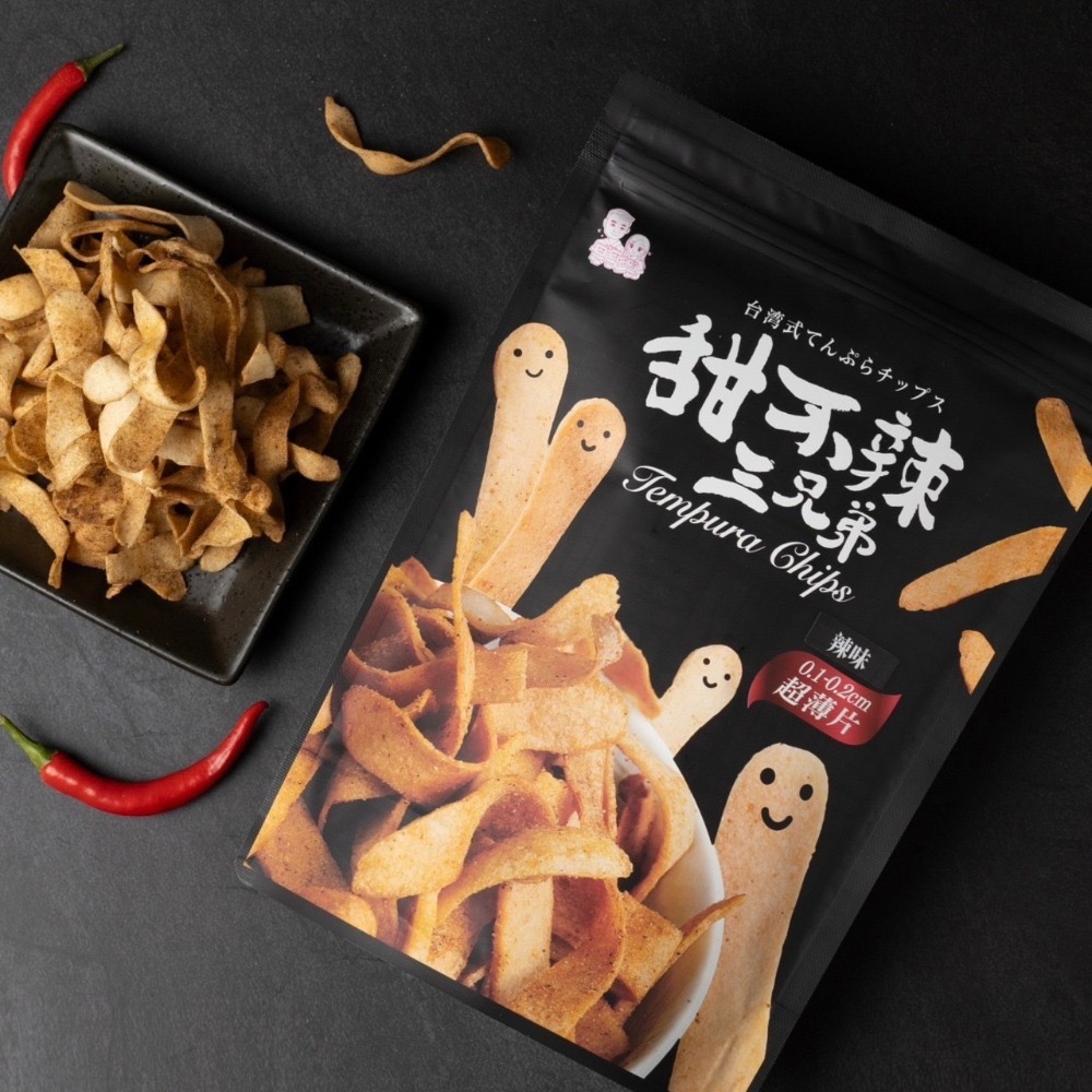 珍寶甜不辣三兄弟(小麻小辣/經典椒鹽/梅粉/海苔蒜味)100g±5g【現貨 附發票】-規格圖6